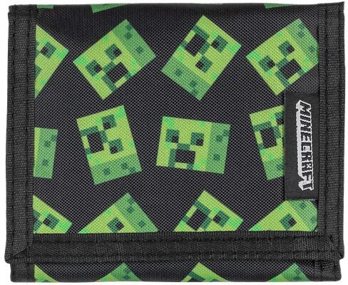 Peněženka Minecraft - Creeper, dětská - 05056438935518