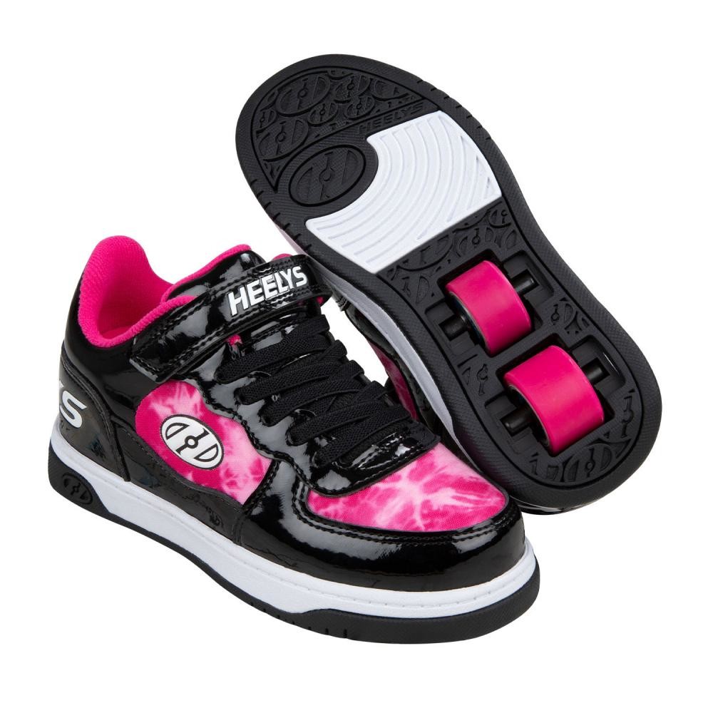 Heelys X2 - Reserve Low X2 - Black/Pink/White PU - koloboty Velikost boty: 30