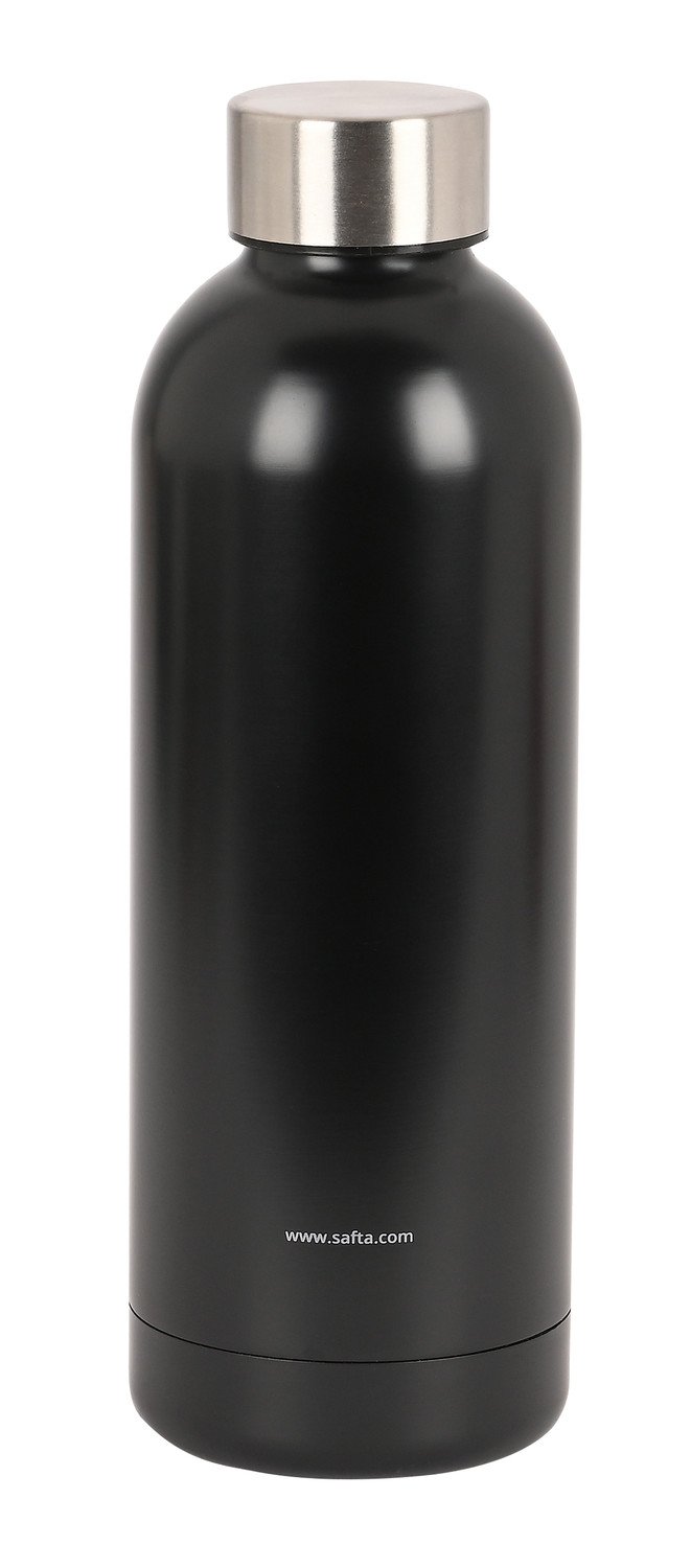 SAFTA Bussines termo láhev - černá - 500 ml