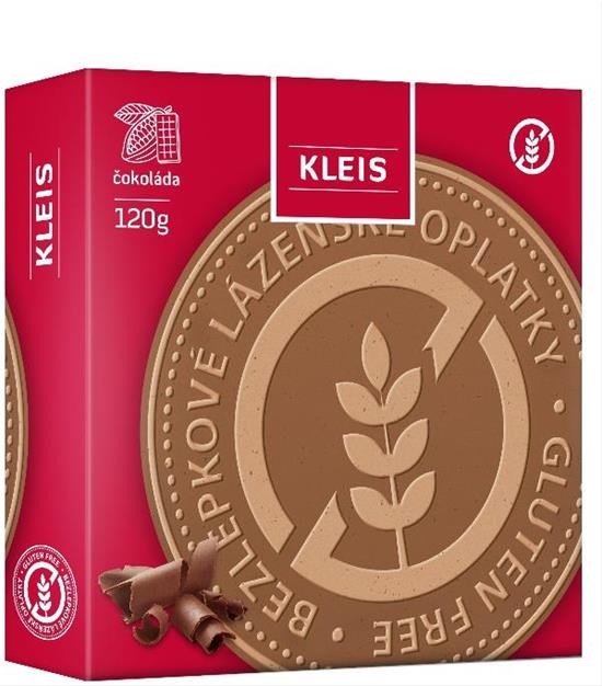 Kleis Lázeňské oplatky čokoládové 120 g