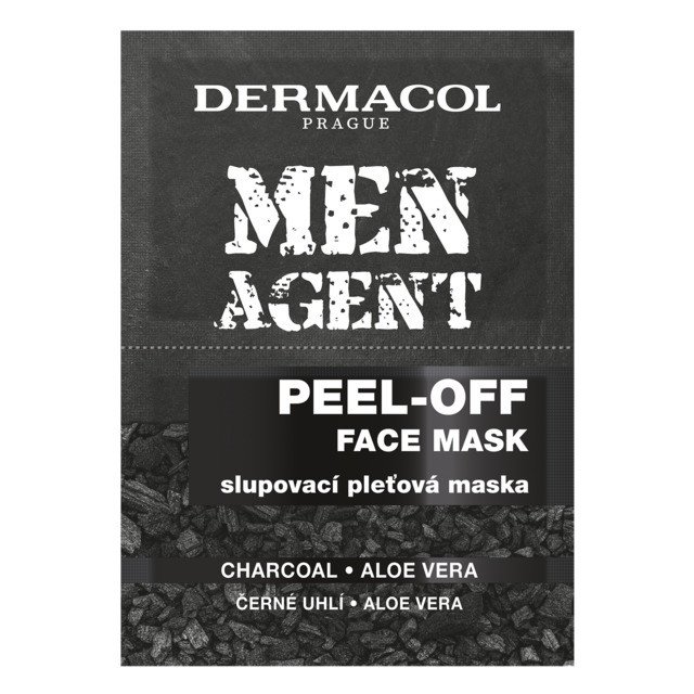 Dermacol Slupovací pleťová maska Men Agent (Peel-Off Face Mask) 2 x 7,5 ml