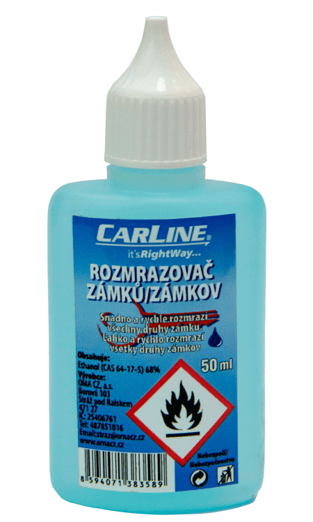 Rozmrazovač zámků 50 ml - Kód: 15682
