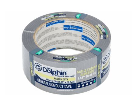 DOLPHIN Duct Tape - univerzální lepicí textilní páska 48 mm x 50 m, Kód: 17186