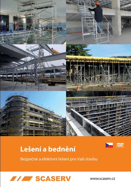 Lešení a bednění DVD film BOZP Vzdělávací film - Kód: 14645