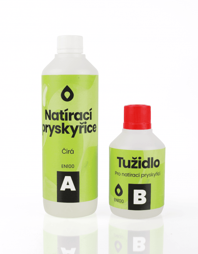 Natírací epoxidová pryskyřice čirá EN 100 Natírací epoxidová pryskyřice čirá EN 100 (hmotnost 650 g) Kód: 26545