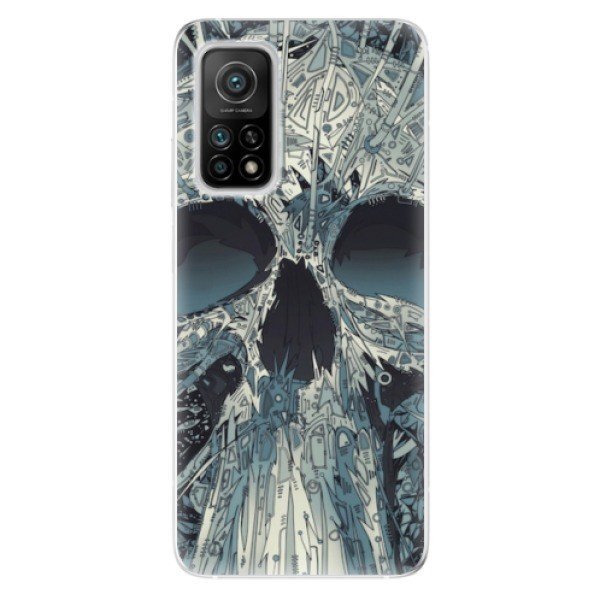 Odolné silikonové pouzdro iSaprio - Abstract Skull - Xiaomi Mi 10T / Mi 10T Pro