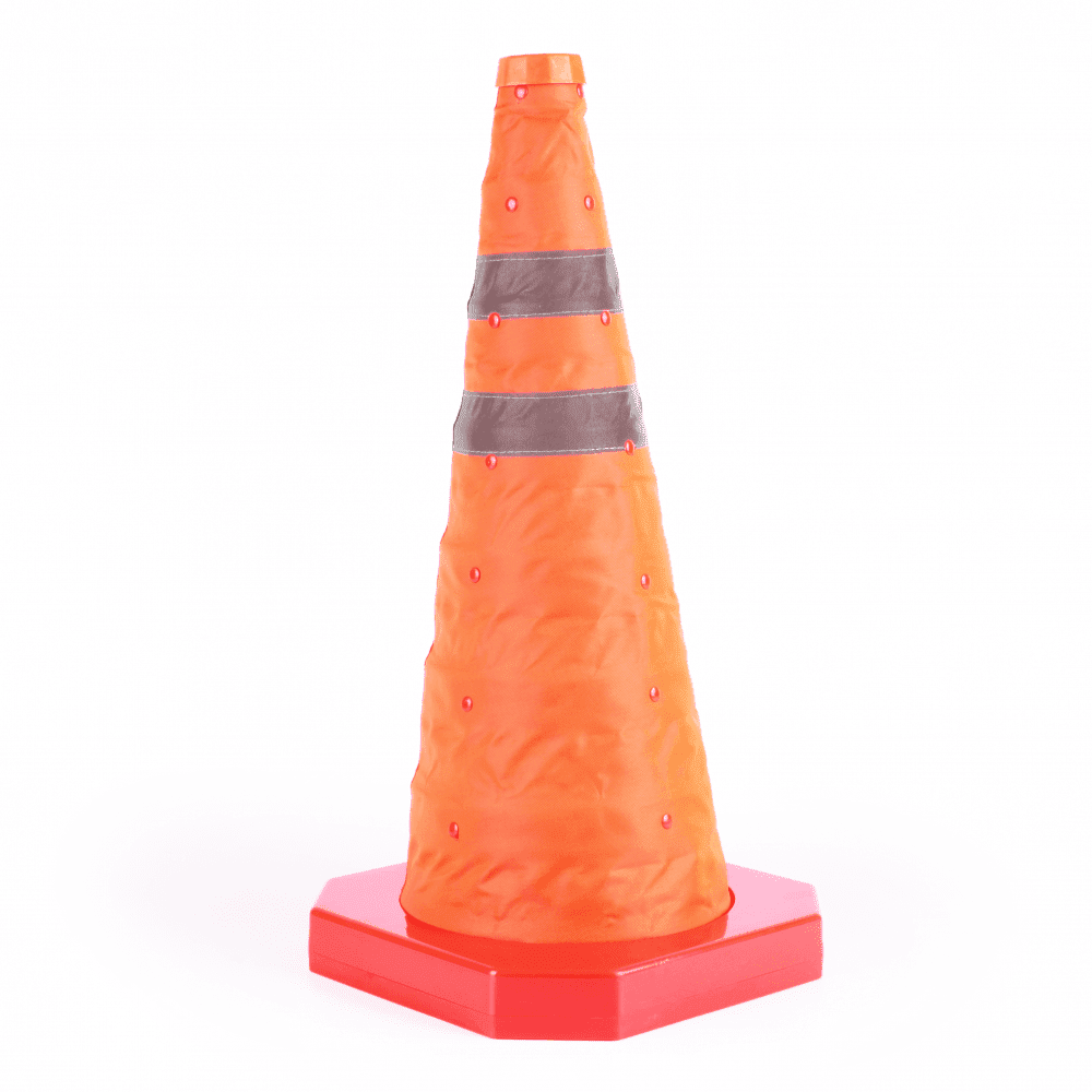 Skládací reflexní dopravní kužel   FlexiPad UNI výška 50 cm - Kód: 14599