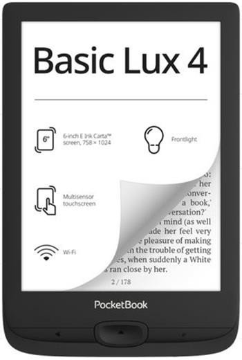 Pocketbook 618 Basic Lux 4, černý