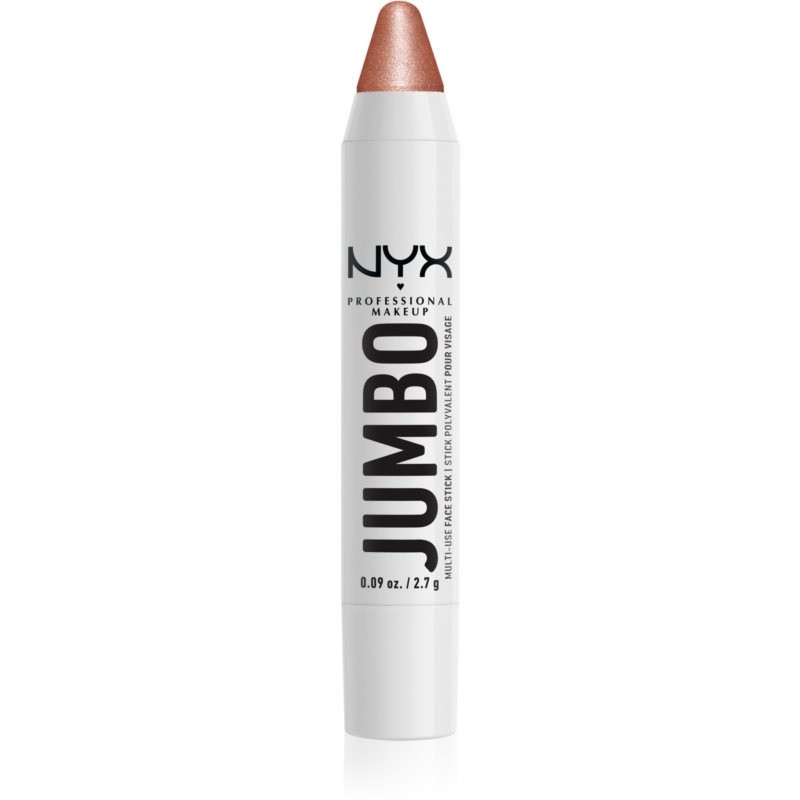 NYX Professional Makeup Jumbo Multi-Use Highlighter Stick krémový rozjasňovač v tužce odstín 01 Coconut Cake 2,7 g