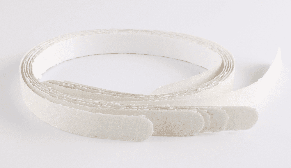 Neabrazivní protiskluzová páska transparentní AQUA-SAFE hrubozrná - 20 mm x 600 mm - Kód: 13841