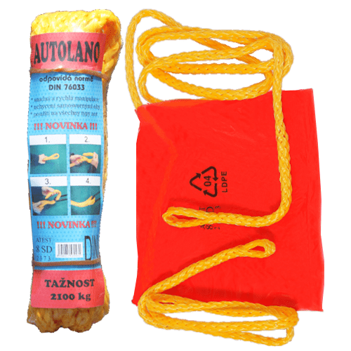 Tažné autolano se samosvornými oky Kód: 18025