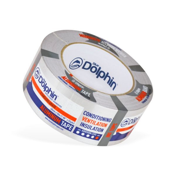 Hliníková lepící páska Dolphin Hliníková páska Dolphin 48 mm x 10 m, Kód: 26341