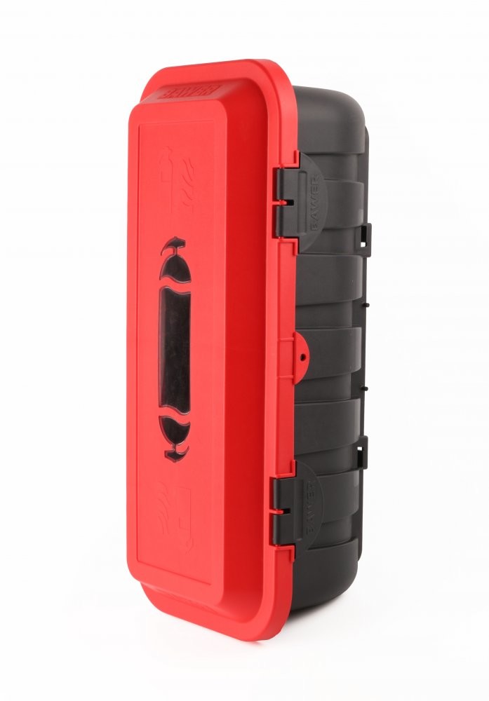 Kompaktní box na hasicí přístroj 6 kg - PVC Kompaktní box na hasicí přístroj 6 kg - PVC, 620 x 293 x 213 mm, Kód: 26608