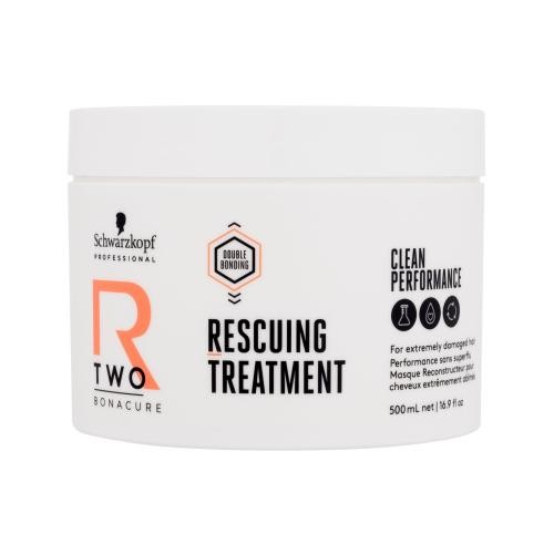 Schwarzkopf Professional Bonacure R-Two Rescuing Treatment 500 ml obnovující a posilující maska na vlasy pro poškozené vlasy pro ženy