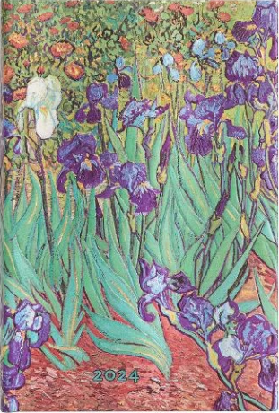 Diář Van Gogh’s Irises 2024