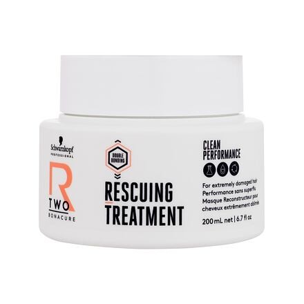 Schwarzkopf Professional Bonacure R-Two Rescuing Treatment obnovující a posilující maska na vlasy pro poškozené vlasy 200 ml pro ženy