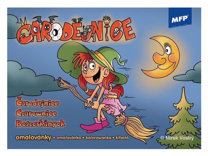 MFP 5301185 Omalovánky Čarodějnice