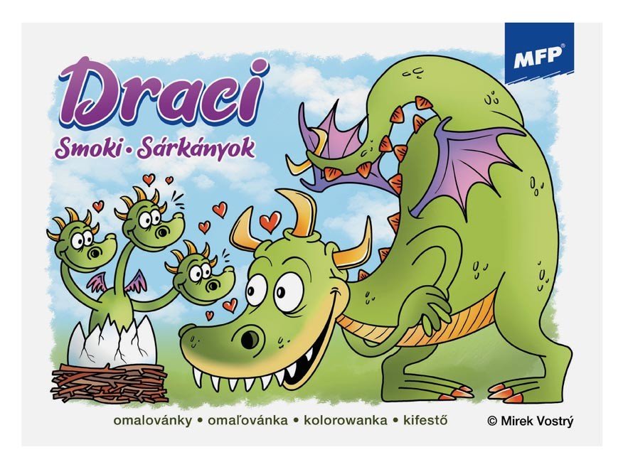MFP 5301184 Omalovánky Draci