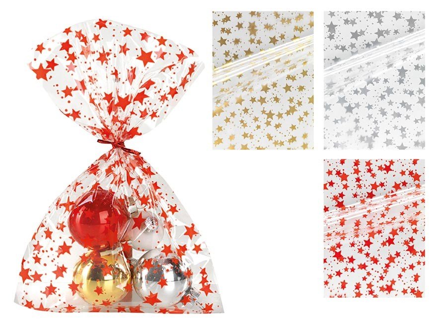 MFP 5800752 Sáček vánoční 16x25cm Starry
