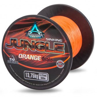 Anaconda šňůra Jungle Orange 0,20mm 600m-2421620