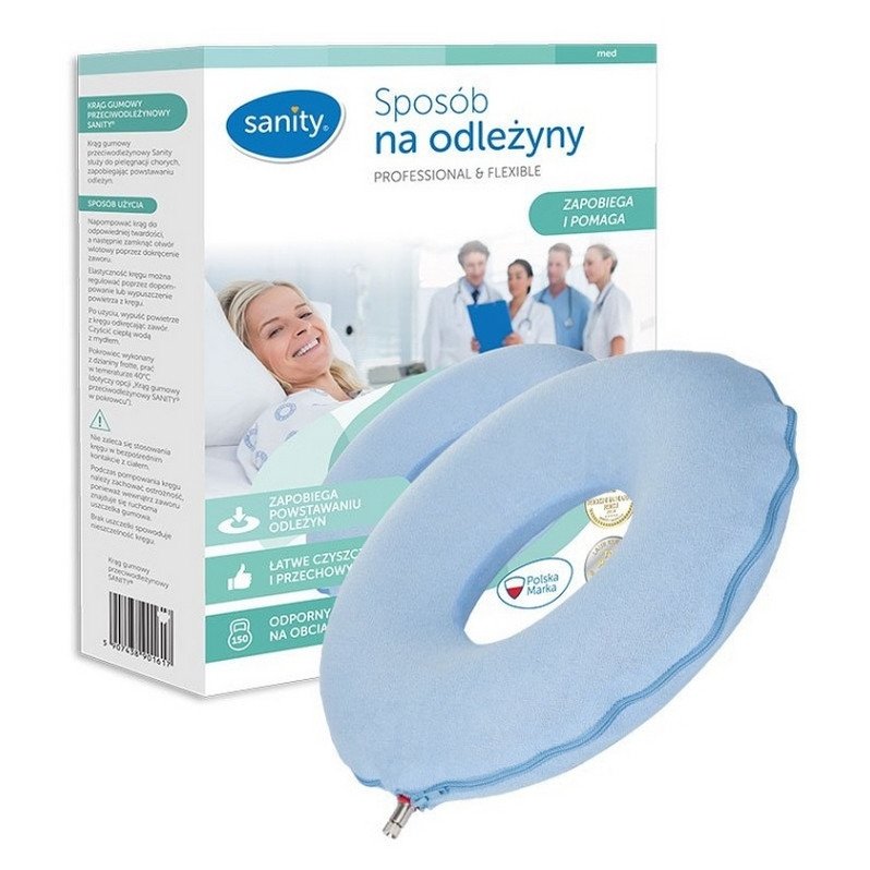 SANITY Kolo pod nemocné s obalem průměr 42,5 cm