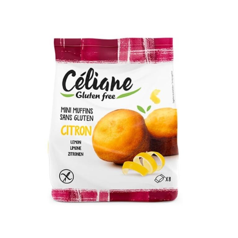 Celiane glutenfree Celiane bezlepkové mini mafiny citrónové 200 g