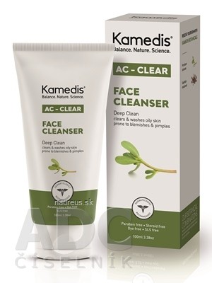 Emilia Cosmetics Ltd. Kameda AC-CLEAR FACE CLEANSER čistící gel na obličej 1x100 ml 100 ml