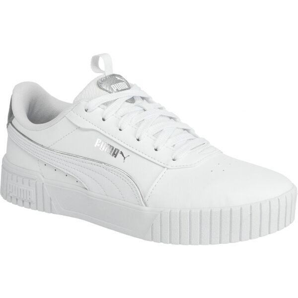 Puma CARINA 2.0 POP UP METALLICS Dámské tenisky, bílá, velikost 41