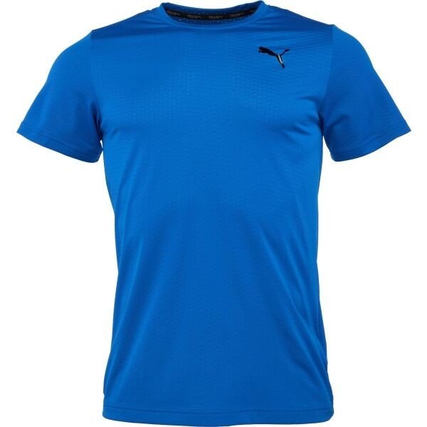 Puma TRAIN FAV BLASTER TEE Pánské triko, modrá, velikost XXL