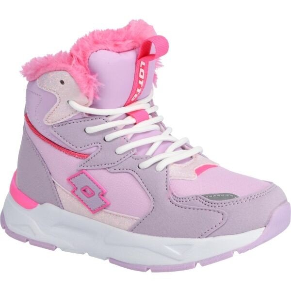 Lotto RAULA Dětská zimní obuv, fialová, velikost 33