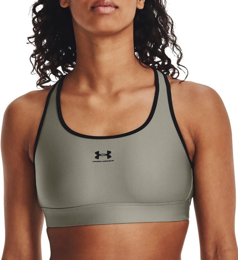 Podprsenka Under Armour UA HG Armour Mid Padless-GRN