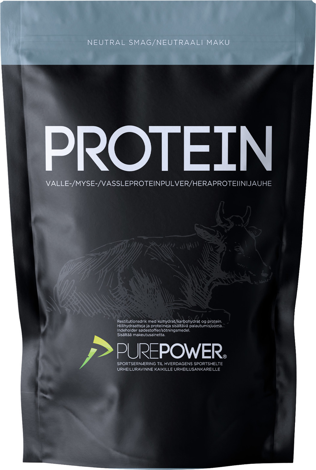 Proteinové prášky Pure Power PP Protein Neutral 1 Kg.