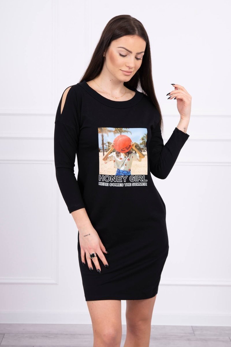 Kesi Dámské mini šaty Elizalda černá Univerzální