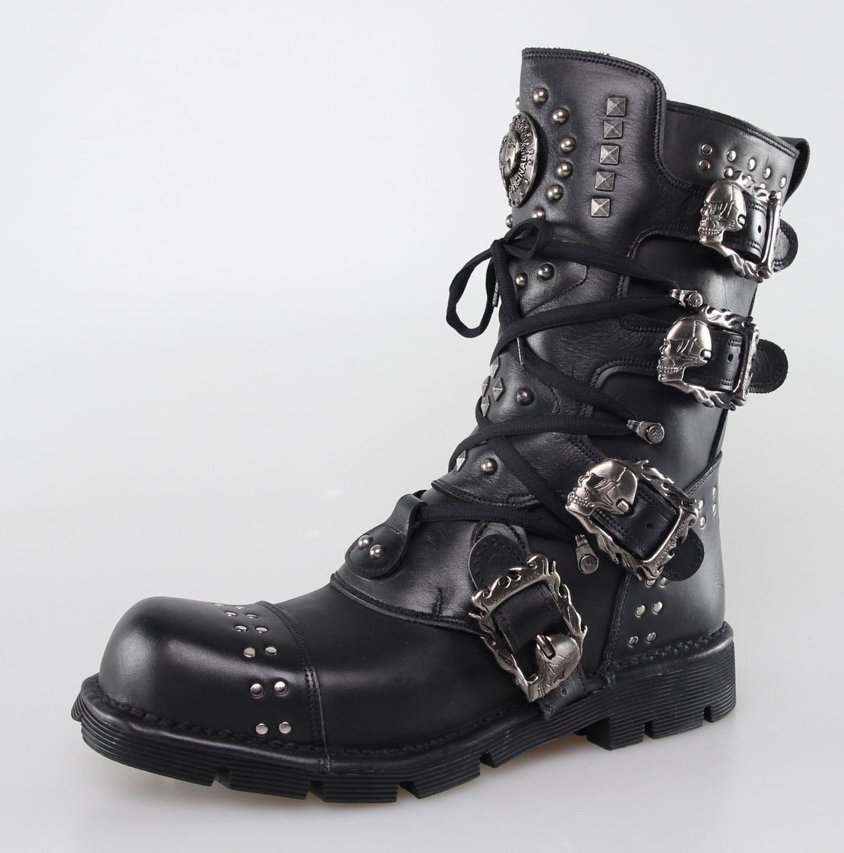 boty kožené dámské - 1474-S1 - NEW ROCK - M.1474-S1 37
