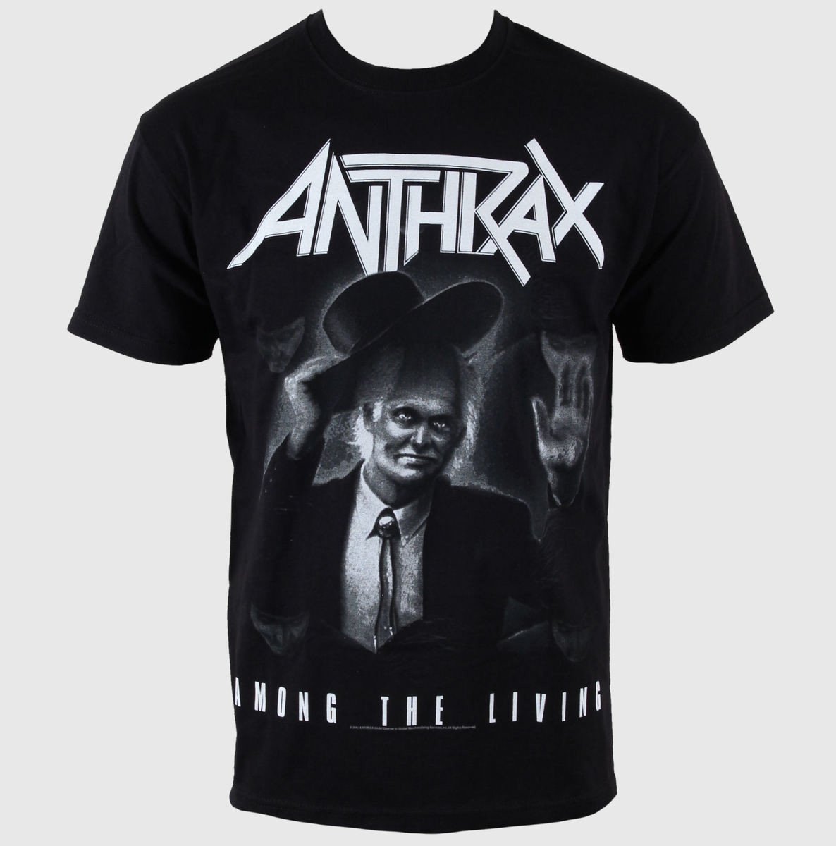 Tričko metal Anthrax - - ROCK OFF - ANTHTEE03MB S