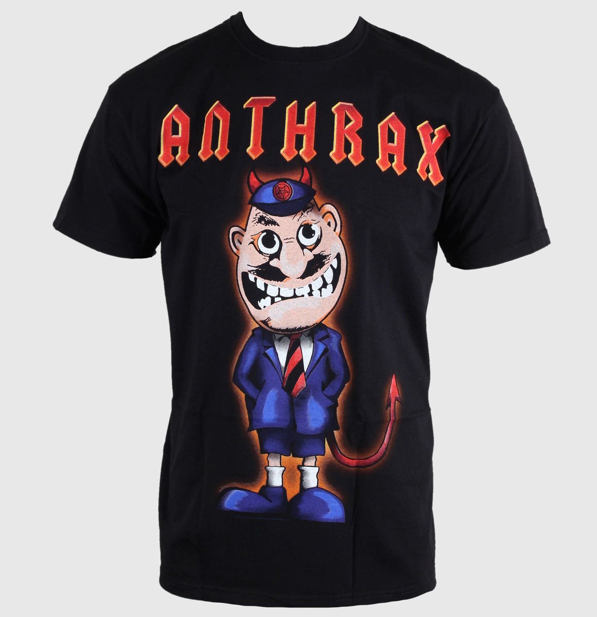 Tričko metal Anthrax - TNT Cover - ROCK OFF - ANTHTEE07MB S