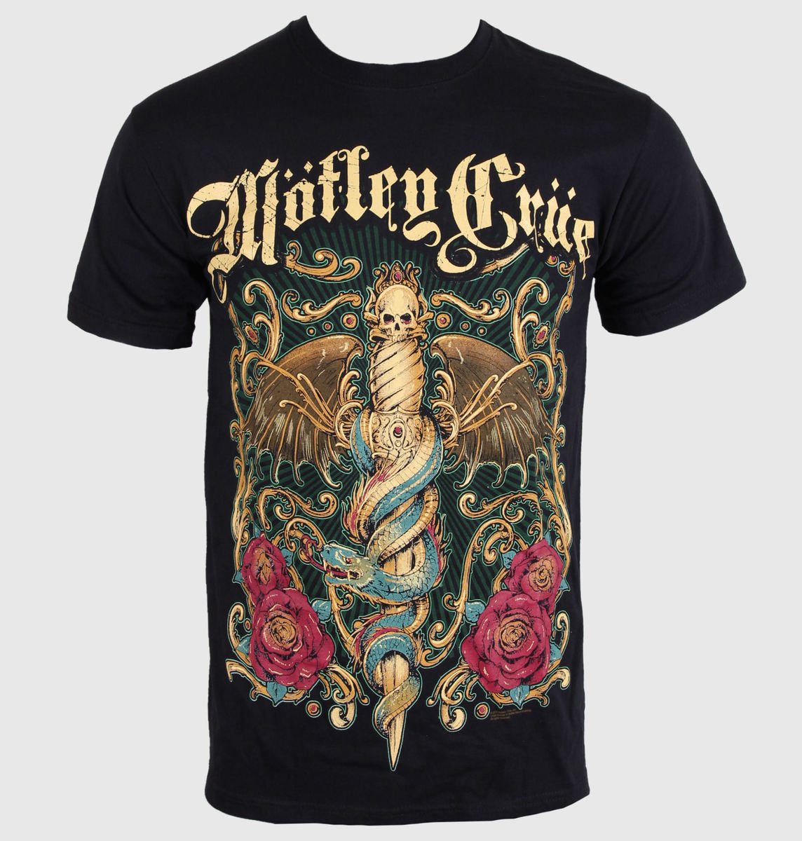 Tričko metal Mötley Crüe - Exquisite Dagger - ROCK OFF - MOTTEE09MB S