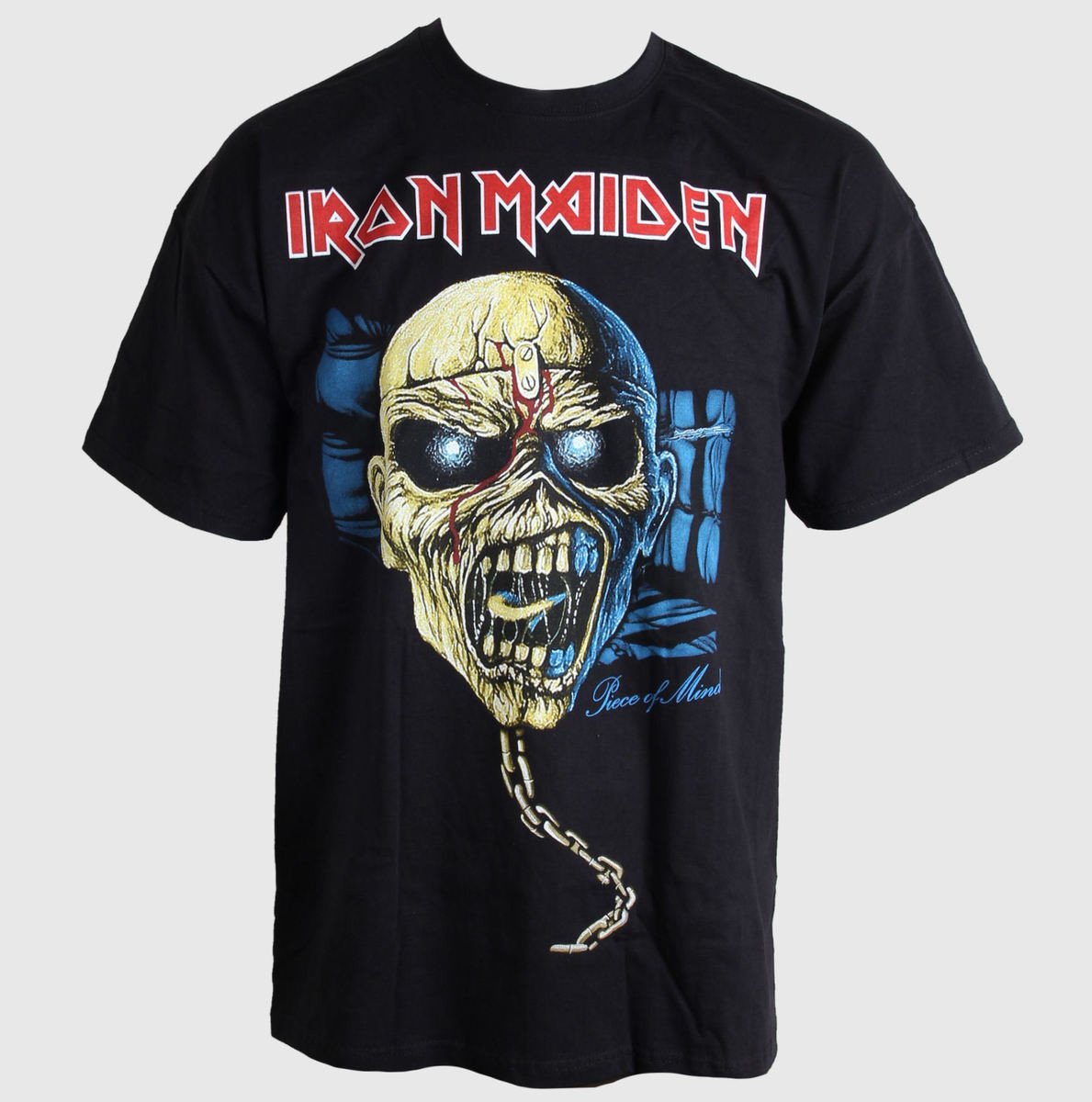 Tričko metal Iron Maiden - Piece of Mind Skull - ROCK OFF - IMTEE36MB M