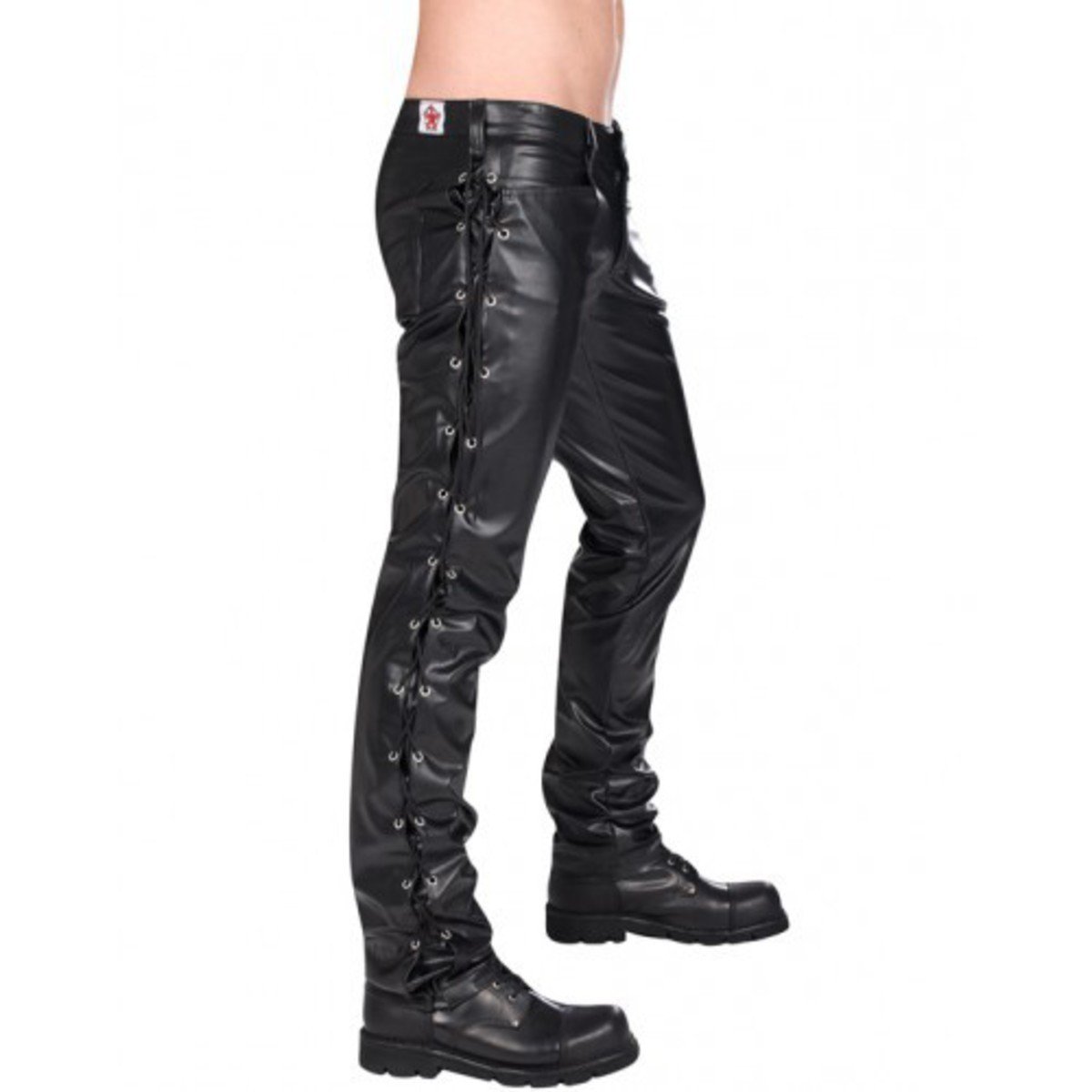 kalhoty pánské Black Pistol - Logo Pants Skye (Black) - B-1-24-113-00 26