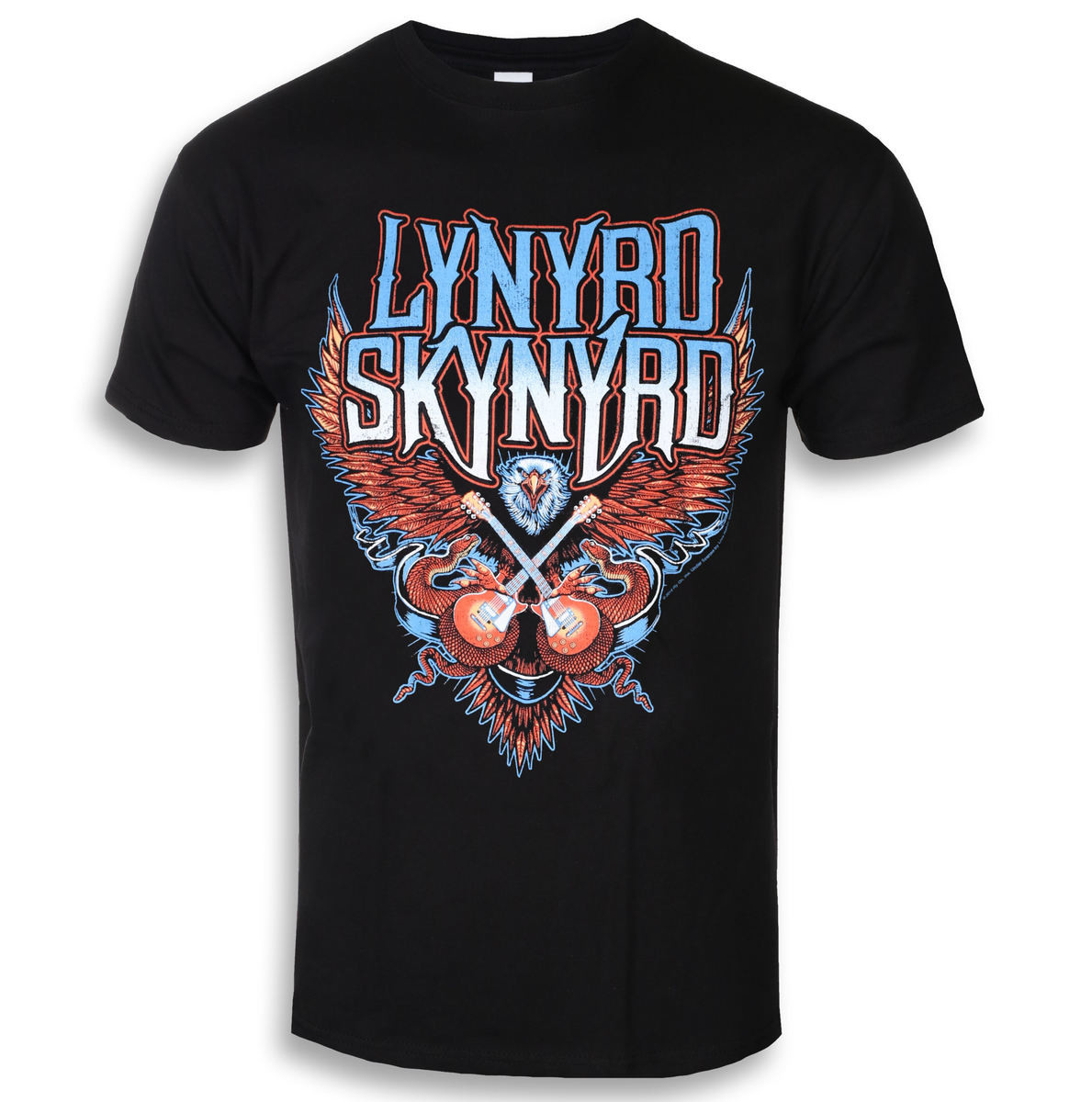Tričko metal Lynyrd Skynyrd - Crossed Guitars - PLASTIC HEAD - RTLS0126 M