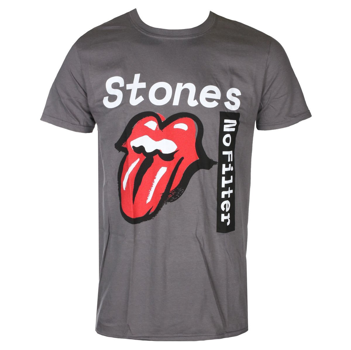 Tričko metal Rolling Stones - No Filter Text - ROCK OFF - RSTS98MC S