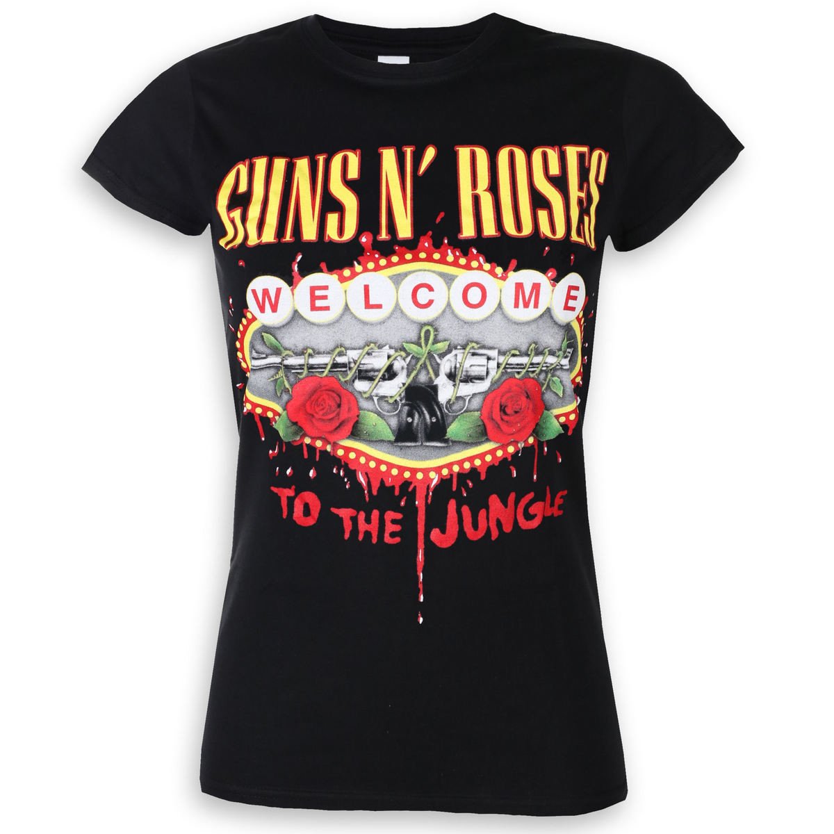 Tričko metal Guns N' Roses - Welcome To The Jungle - ROCK OFF - GNRTS28LB L