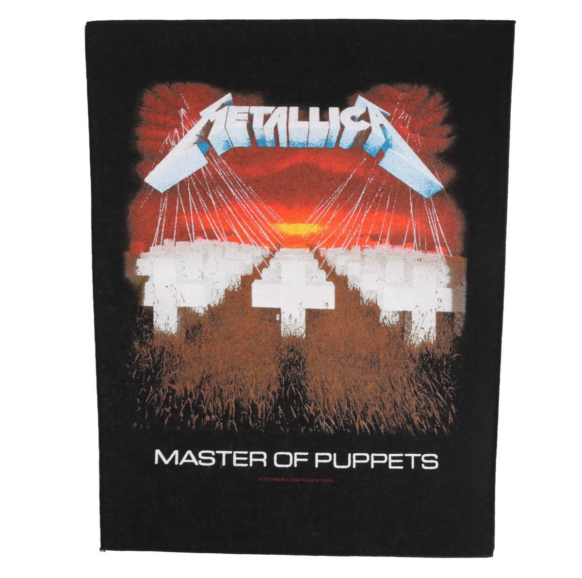 nášivka velká Metallica - Master Of Puppets - RAZAMATAZ