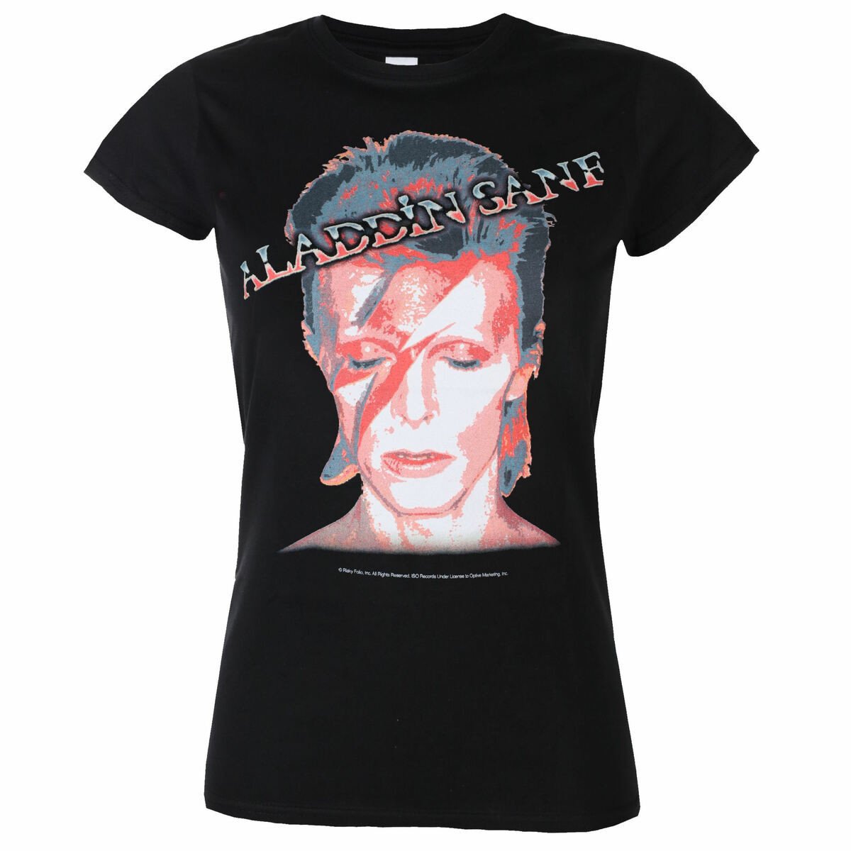 Tričko metal David Bowie - Aladdin Sane - ROCK OFF - BOWTS12LB S