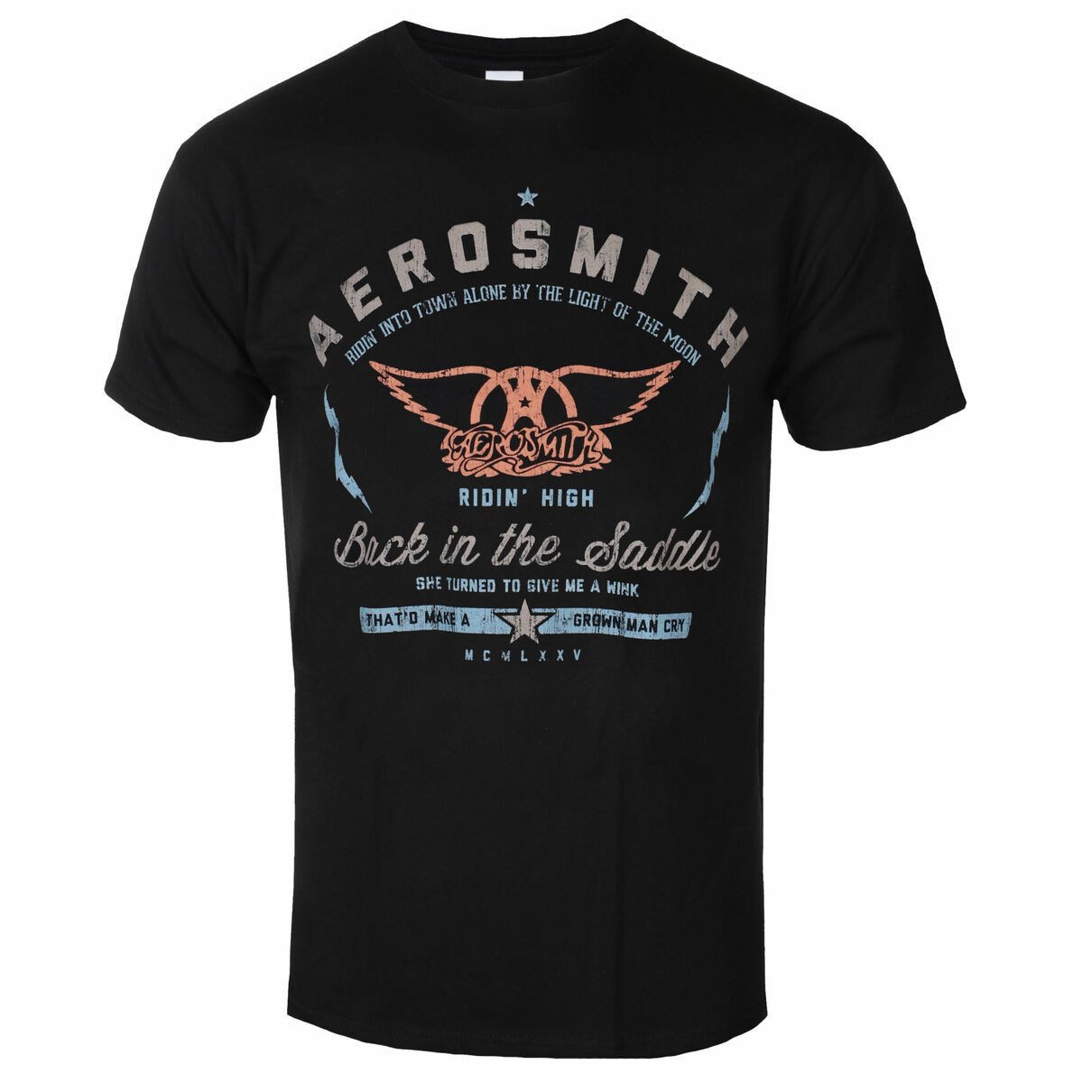 Tričko metal Aerosmith - Back In The Saddle - ROCK OFF - AEROTS03MB M