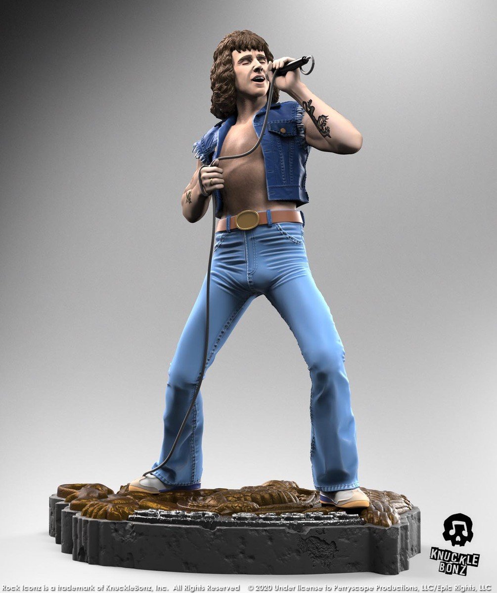 figurka Bon Scott - Rock Iconz Statue - Limited Edition - KNUCKLEBONZ
