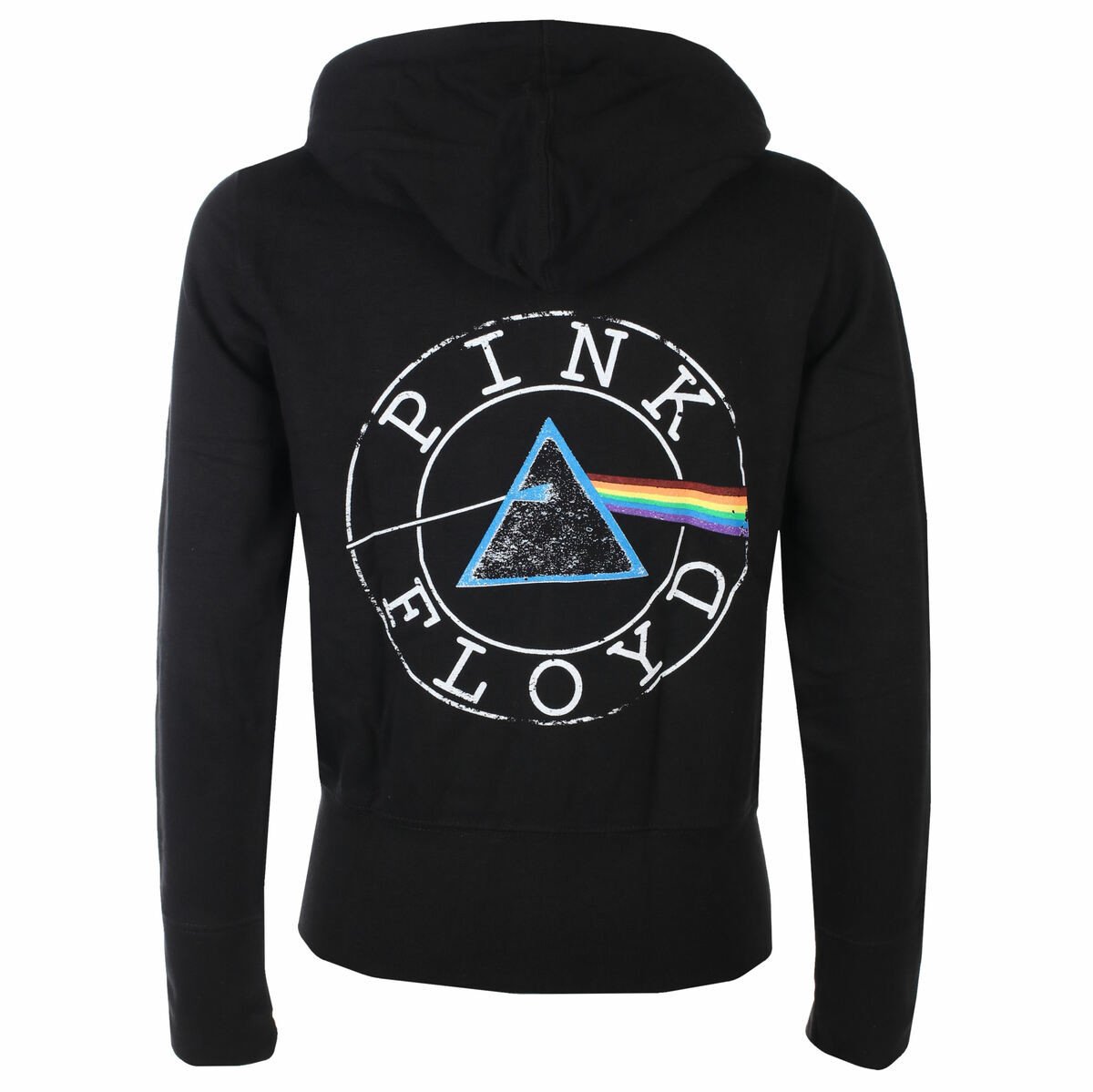 mikina s kapucí Pink Floyd - Circle Logo - ROCK OFF - PFZHD02LB M
