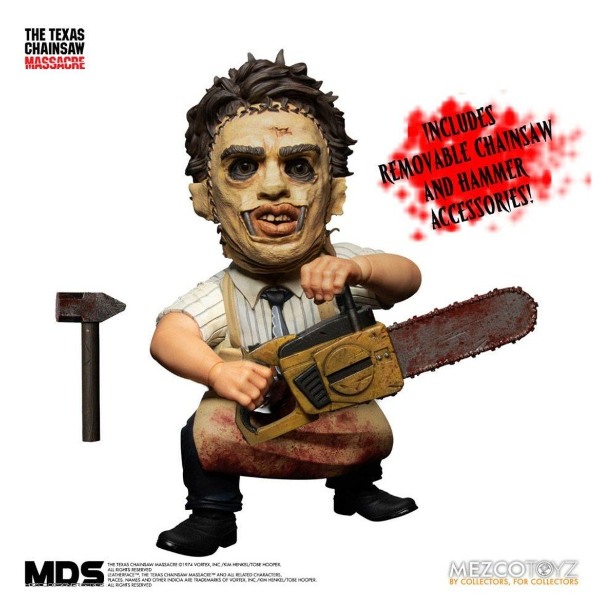 figurka Texaský masakr motorovou pilou - MDS Action Figure Leatherface