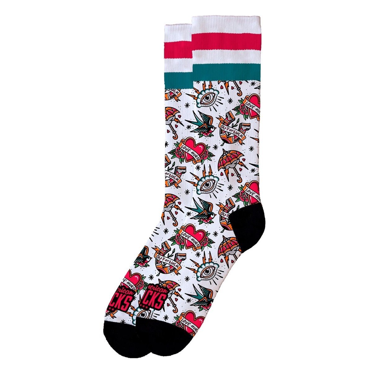 ponožky AMERICAN SOCKS - Love Hurts S/M