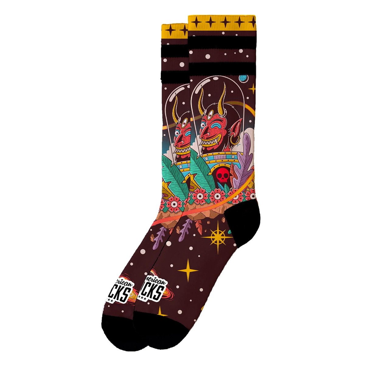 ponožky AMERICAN SOCKS - Space Holidays S/M